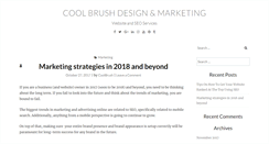 Desktop Screenshot of coolbrushdesign.com